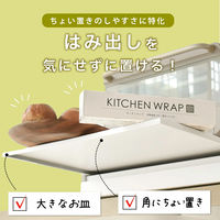 ディーエーピーネットワーク キッチン家電下 スライド作業台 引き出し収納付き monowa062 1個（直送品）