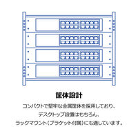 TRENDnet 16ポート ギガビットデスクトップスイッチ TEG-S17D/A 1台（直送品）