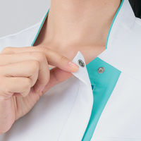 住商モンブラン スクラブ 兼用 半袖 ブルー/ライトグレー/ブルー M MS007-2291 1枚（直送品）