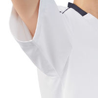 住商モンブラン スクラブ 兼用 半袖 ライトブルー/アクアマリン LL MS003-2123 1枚（直送品）