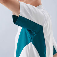 住商モンブラン ナースジャケット 半袖 白/ネイビー 4L MN357-19 1枚（直送品）