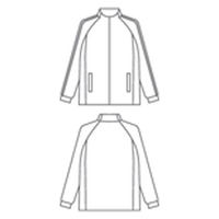 住商モンブラン トレーニングジャケット 兼用 ブルー/ネイビー 3L CJ511-5045 1枚（直送品）