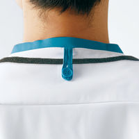 住商モンブラン スクラブ メンズ 半袖 白/グレー LL MS854-0140 1枚（直送品）