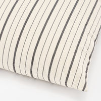 無印良品 綿洗いざらし大判クッション ７５×７５ｃｍ 生成ストライプ 良品計画