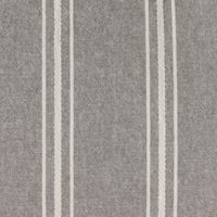 無印良品 綿洗いざらしシートクッション ロングタイプ ５０×１５０ｃｍ グレーストライプ 良品計画