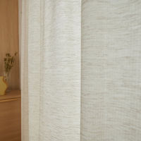 スミノエ コルネ セミオーダー カーテン ファン 1900×1900mm アイボリー １セット(2枚入)（直送品）