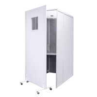 リス REMUTE（リミュート） 吸音ブースFT 幅900×奥行1300×高さ1900ｍｍ ホワイト 1台（取寄品）