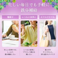 森永乳業 鉄分プラス 1日分の鉄分 プルーン＋グレープ 200ml 1箱（24本入）紙パック　 飲料 サプリメントドリンク