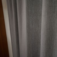 スミノエ コルネ セミオーダー カーテン ドゥニーム 1800×1900mm グレー １セット(2枚入)（直送品）