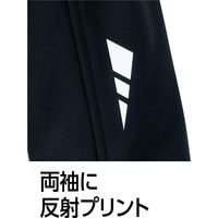 Asahicho（旭蝶繊維） 51028 ソフトシェルパーカ ブラック 4L 1枚（直送品）
