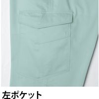 Asahicho（旭蝶繊維） E8606 カーゴパンツ(ノータック) チャコール 70 1枚（直送品）