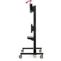 サンワサプライ 多面取付けディスプレイスタンド CR-PL48BK 1台（直送品）