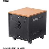 サンワサプライ 小型機器収納ボックス CP-KBOX4BK 1台（直送品）