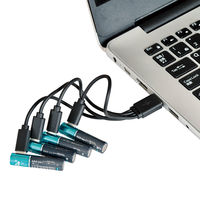 MARSTEK 充電式 単4形電池 リチウムイオン充電池 1.5V 4本セット MS7018C4P 1セット(単四形×4本)