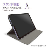 ナカバヤシ iPad mini (第6世代/A17 Pro)エアリーカバー ブラック TBC-IPM2106BK 1個