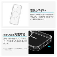 Google Pixel 10a 耐傷・耐衝撃ハイブリッドケース 「UTILO Hybrid mag」 クリア/ホワイト TPU 衝撃吸収（直送品）