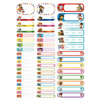 サンスター文具 いつでもなまえシール パウ・パトロール 2142278A 1セット(1枚×10)（直送品）