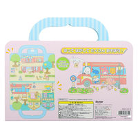 サンスター文具 あそびシールバッグ サンリオキャラクターズ 2491005A 1セット(1枚×6)（直送品）