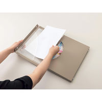 ライオン事務器 ライオン フレームホルダー〈スマフィ〉 FR-831S ベージュ(BE) 12931 1冊（直送品）