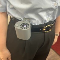 大進 100段階 ベルトファン 暑さ対策 デジタル表示 ホワイト HRS-1607 1個（直送品）