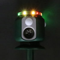 大進 充電式 ソーラーパネル 動物 撃退器 HRS-4097 1台（直送品）