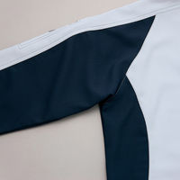 アイトス 長袖ブルゾン シルバーグレー×ネイビー 6L 9130-003-6L 9130 1着（直送品）