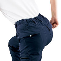 アイトス カーゴパンツ(ノータック) ネイビー LL 9121-008-LL 9121 1本（直送品）