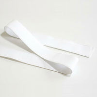 日本紐釦貿易 ソフトオリゴム 幅35mm×15m巻 白 F10-SFT35-W 1巻15m（直送品）