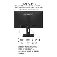 JAPANNEXT 21.5インチ 液晶ディスプレイ JN-I215F2-HSP 1台（直送品）