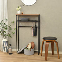 タマリビング セルクル スツール ブラウン／ブラック 1脚（直送品）