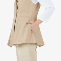 ボンマックス ロングベスト ブルー 17号 AUV1300 AUV1300-6-17G 1着（直送品）