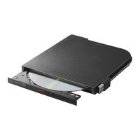 ポータブルDVDドライブ バッファロー USB3.2（Gen1）対応 書込ソフト添付 ブラック DVSM-PTCV8U3-BKB 1台（直送品）