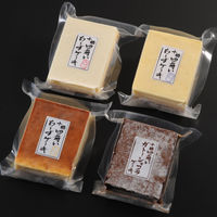 【手土産やお祝いの贈り物に】 北海道　十勝四角いチーズケーキ＆ガトーショコラ ギフトカード　二重封筒　熨斗（御祝）（直送品）