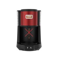 T-fal（ティファール） コーヒーメーカー メゾン CM4905JP ワインレッド おしゃれ シック ペーパーレス フィルター