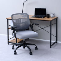 YAMAZEN キャスター付き スタッキングチェア 4脚組 ミーティングチェア 積み重ね CKSC-C55(GR/BK)*4 1セット（直送品）