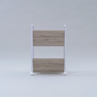 YAMAZEN ファイルワゴン 収納ラック 2段 木製棚 A4対応 キャスター付き MFRW-W2(AIV/SWH) 1台（直送品）