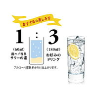 酎ハイ専科 サワーの素 1.8L 1セット（3本）　合同酒精 リキュール　業務用　大容量
