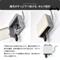 B.Bファニシング 猫型キーボックス【ブラック】 ONES0392KIBLK 1点（直送品）