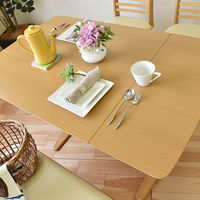 タマリビング ブッター ダイニングテーブル 幅900・1200×奥行750×高さ700mm ウォルナット 1台（直送品）