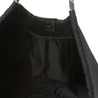 ロープハンドルトートバッグ ブラック LAKOLE/ラコレ