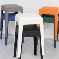 スタッキングチェア(L)2 グレー 1セット（1脚×4） LAKOLE/ラコレ