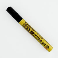 ビッグマン 高耐久ペイントマーカー 黒 TSB-002 1本（直送品）