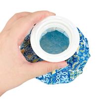 スプレー付氷嚢 500ml グリーン ほんやら堂 氷のう 冷却用品 ひんやりグッズ 繰り返し 1個