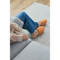 ResoTrading スリッパ ディジョン ルームシューズ S 約22.0~24.5cm オレンジ 482388 1個（直送品）