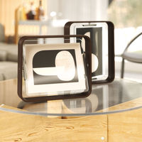 アントレックス Umbra フォトフレーム ベルウッドデスクフレーム 26×31cm 木製 ガラス ウォルナット 482883 1個（直送品）