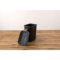 東谷 ゴミ箱 タフカン 60L 大容量 屋外 日本製 耐衝撃 フタ付き 軽い チャコールグレー 485142 1個（直送品）