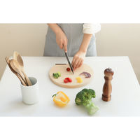 クラスアップ まな板 30cm かまぼこ型 ひのき スタンド付き 日本製 494303 1個（直送品）