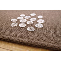 サンベルム ペットマット 40×30cm PallyPallyPET ランチョンマット 犬 猫 はっ水 ブラウン 494345 1個（直送品）