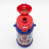 オーエスケー 水筒 600ml ウルトラヒーローズ ダイレクトステンレスボトル 494701 1個（直送品）