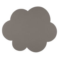 ルークラン ランチョンマット アプリクス クラウド ピンク×ダークグレー 494748 1個（直送品）